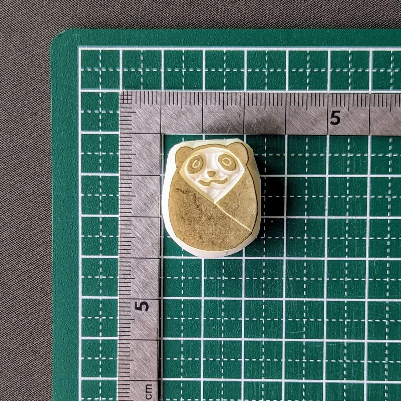 消しゴムはんこ　パンダもちはんこ | 5枚目