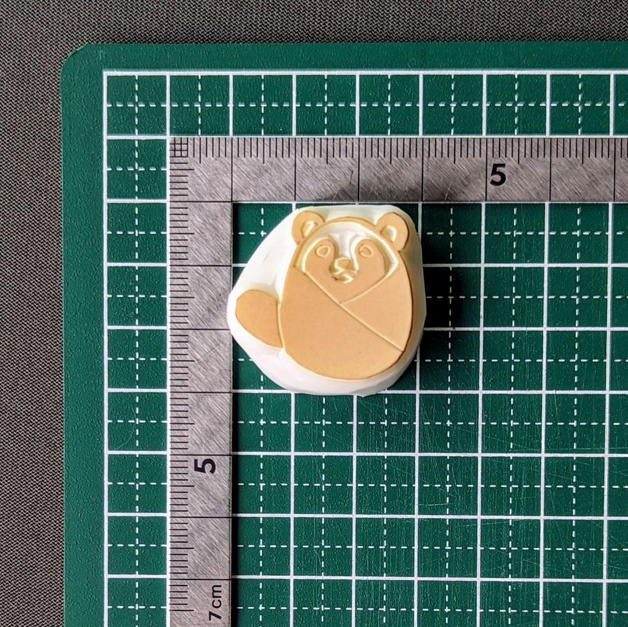 消しゴムはんこ　たぬこもちはんこ | 5枚目