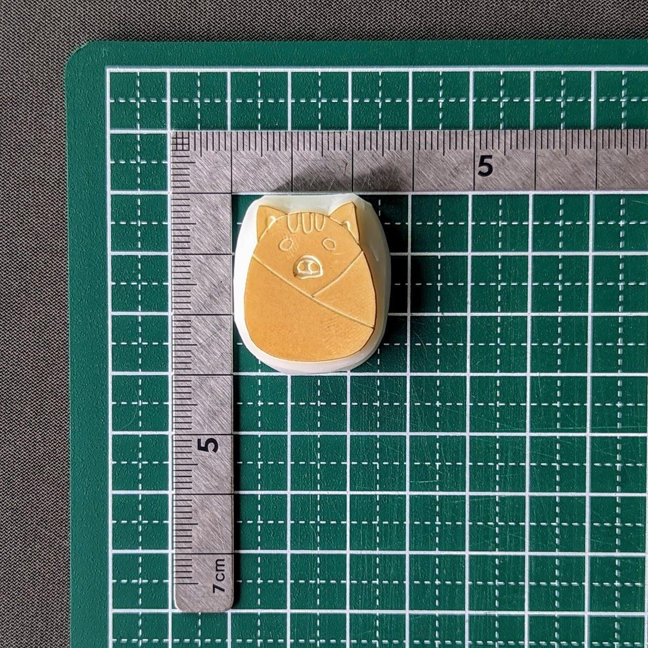 消しゴムはんこ　お正月いのししもちはんこ | 5枚目