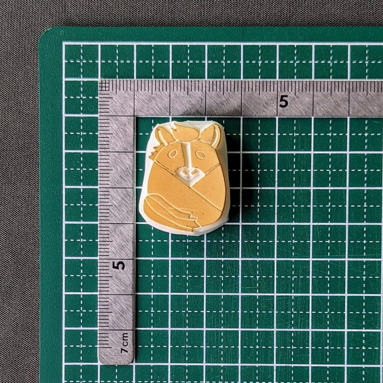 消しゴムはんこ　お正月うまもちはんこ | 5枚目