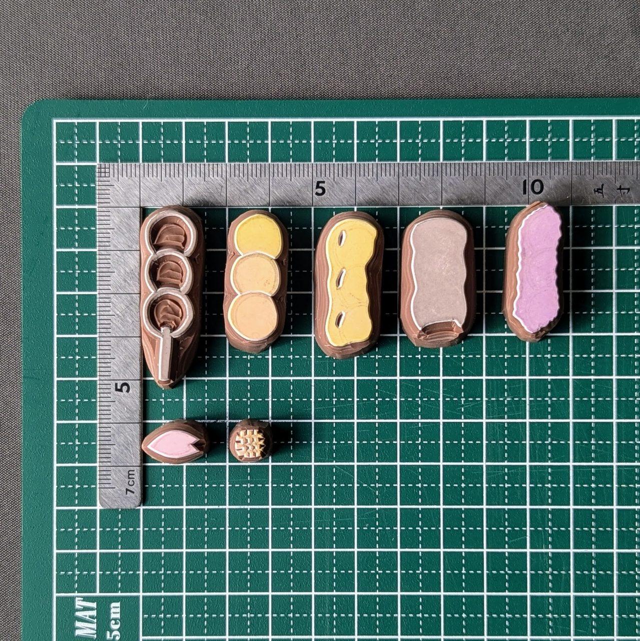 消しゴムはんこ　はなよりだんごセット | 5枚目