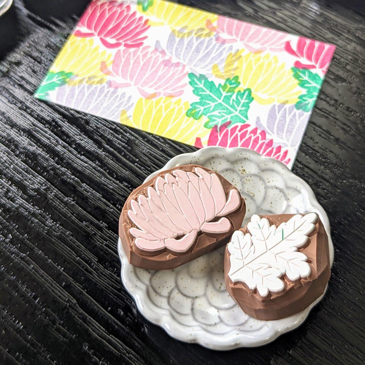 消しゴムはんこ　きくの花セット