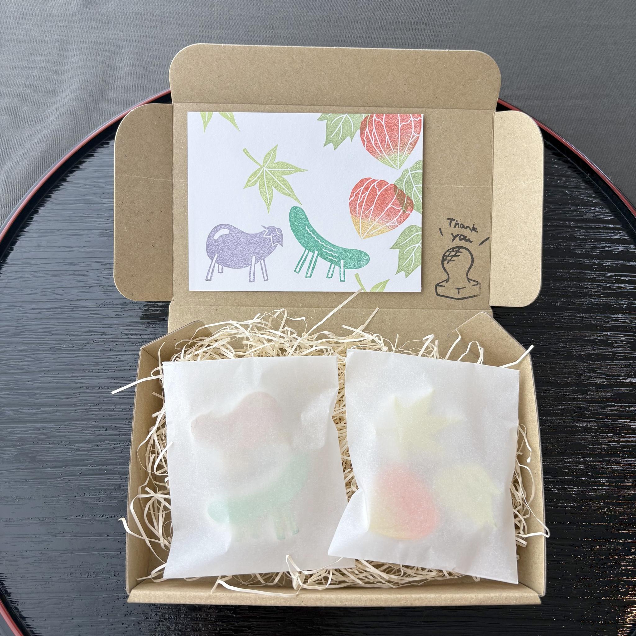 消しゴムはんこ　お盆セット | 6枚目
